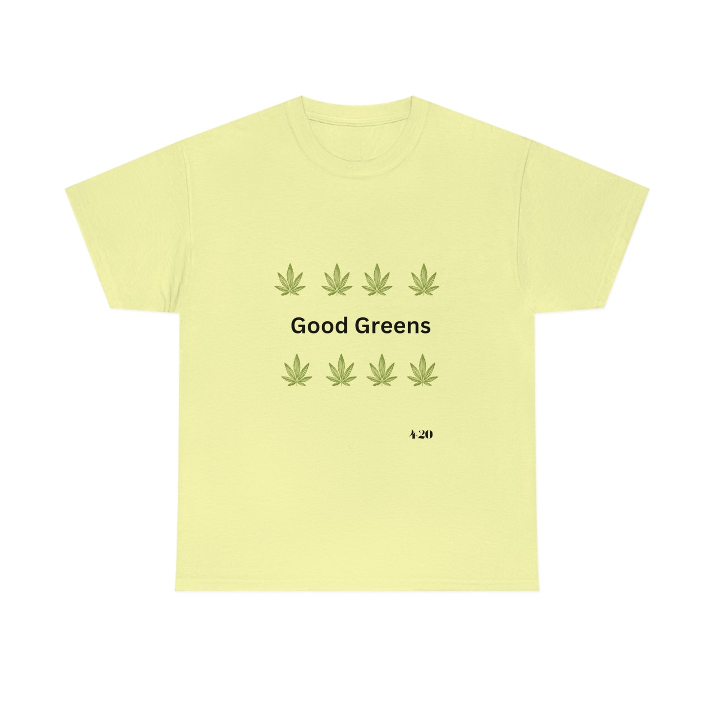 "Good Green" Unisex Heavy Cotton Tee
