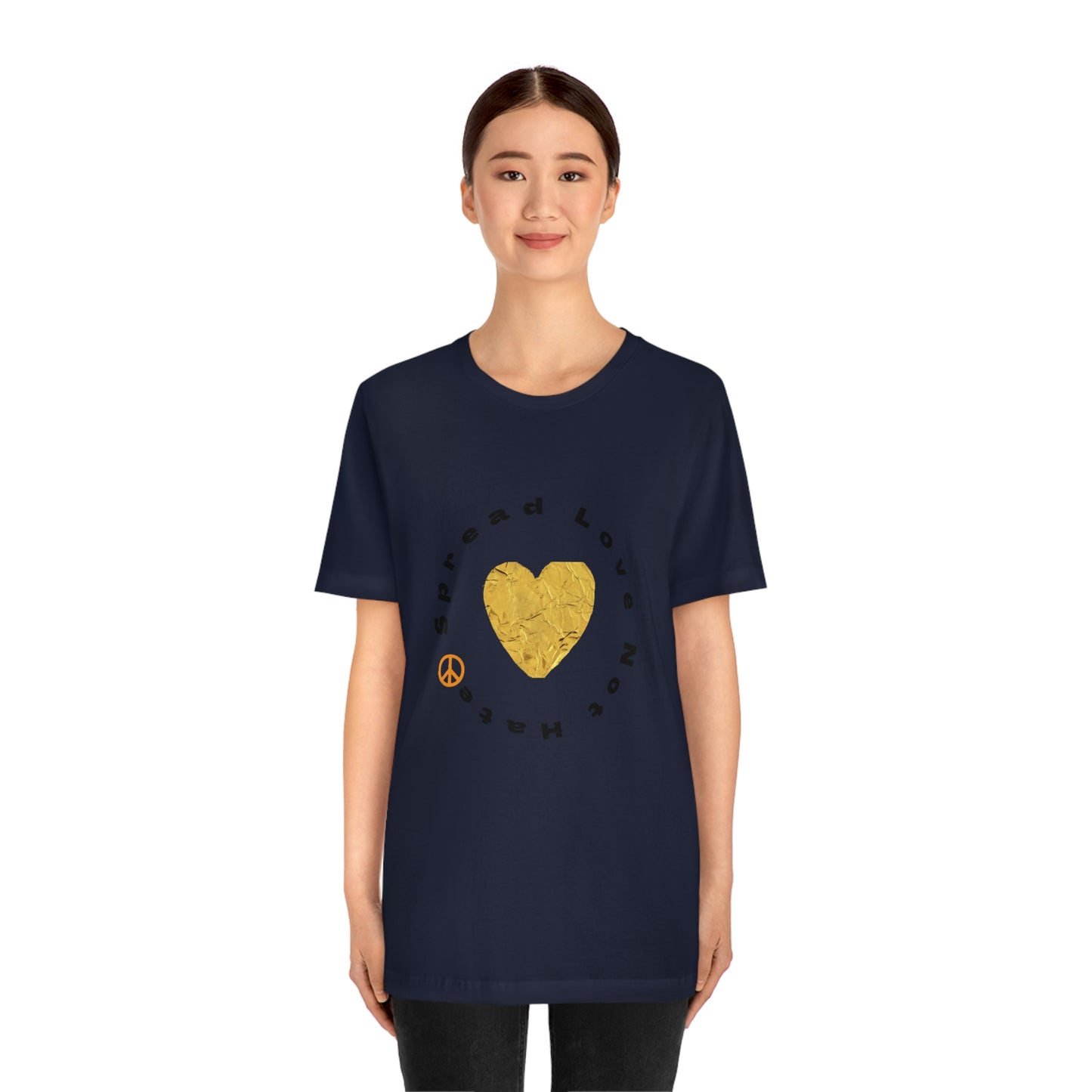 "Spread Love..." Unisex Jersey Short Sleeve Tee
