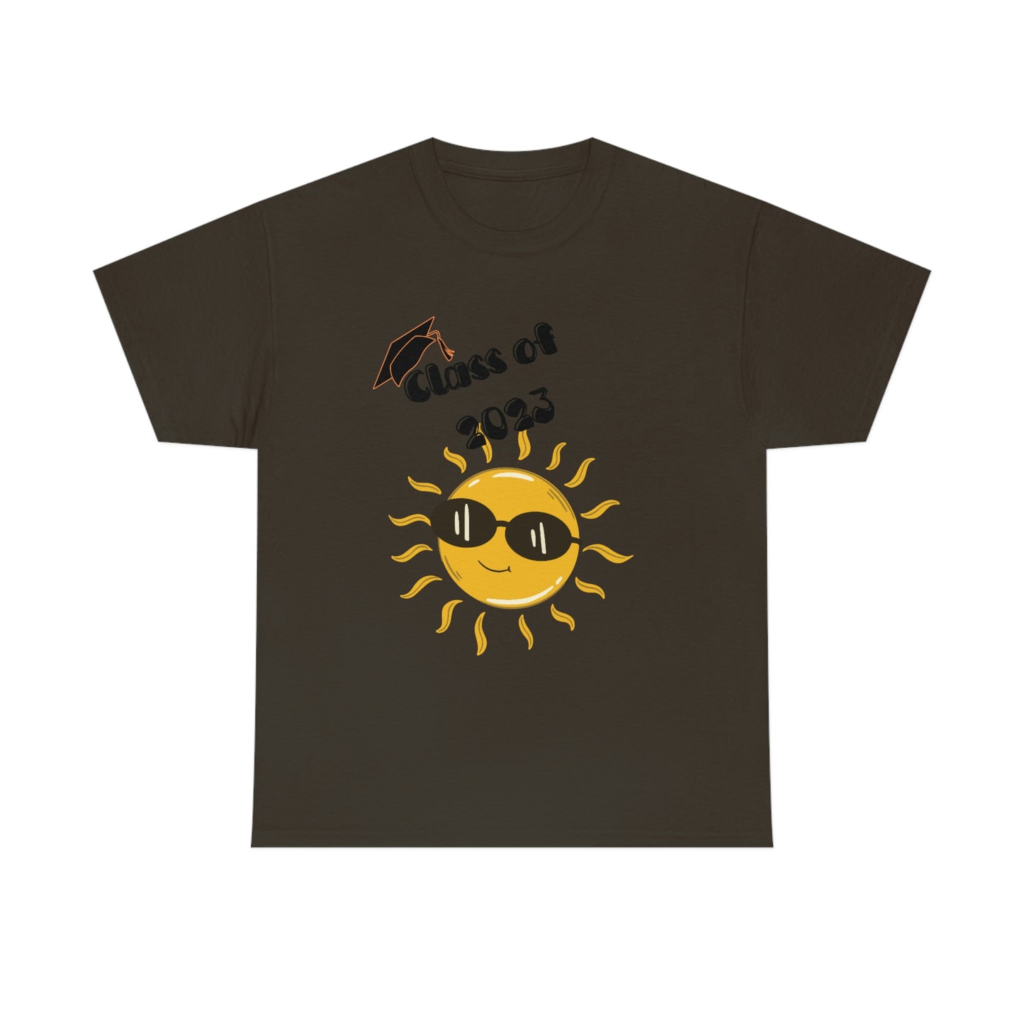 "Class of 2023 Sunshine wearing Shades" Unisex Heavy Cotton Tee