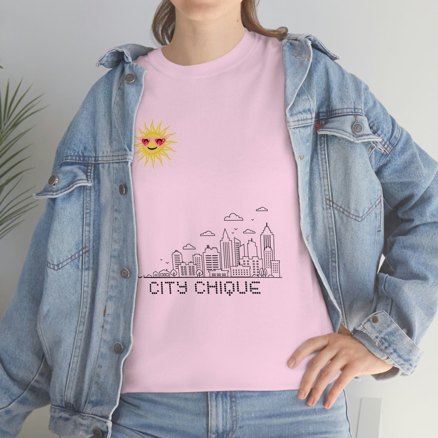 "City Chic" Unisex Heavy Cotton Tee