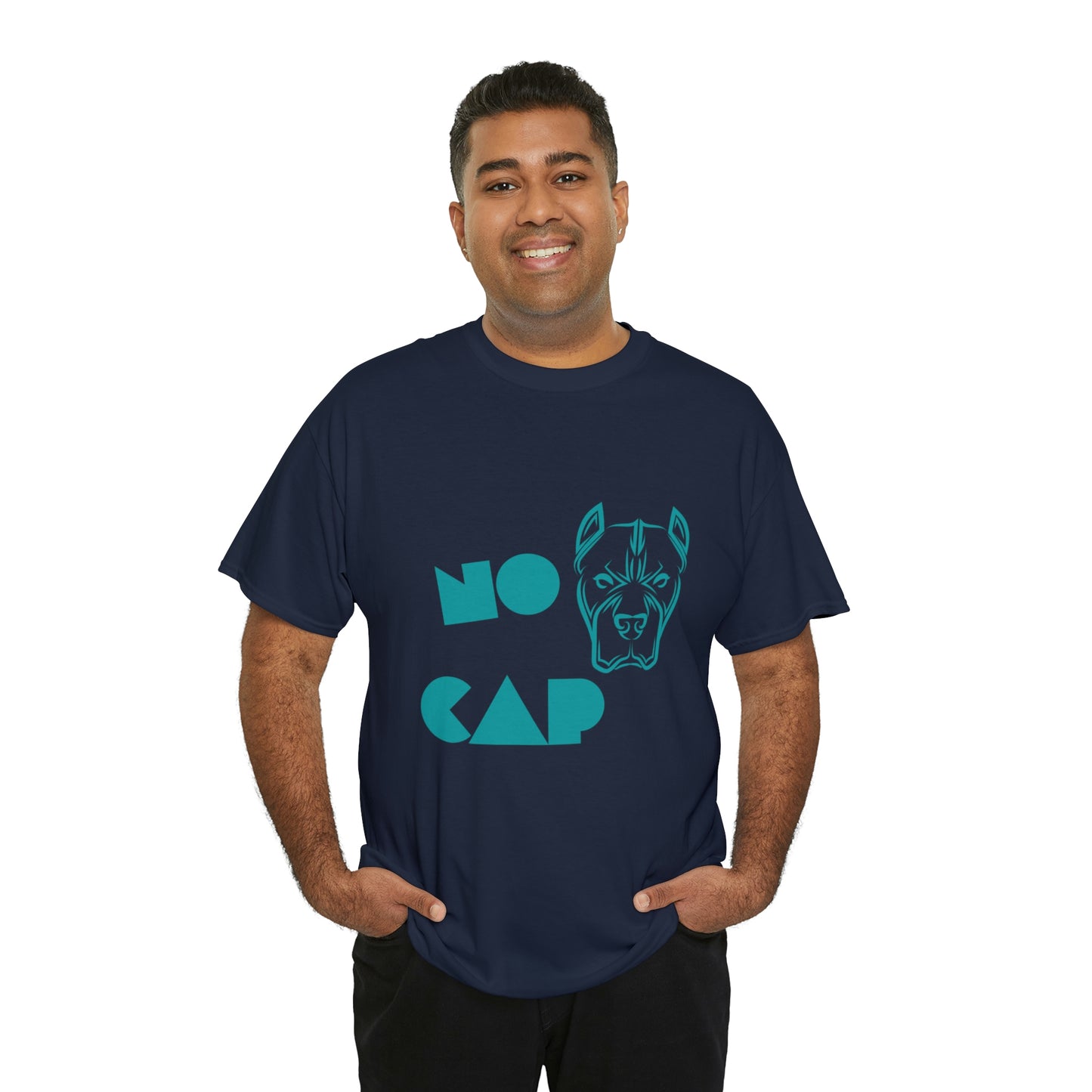 ''NO CAP " Unisex Heavy Cotton Tee