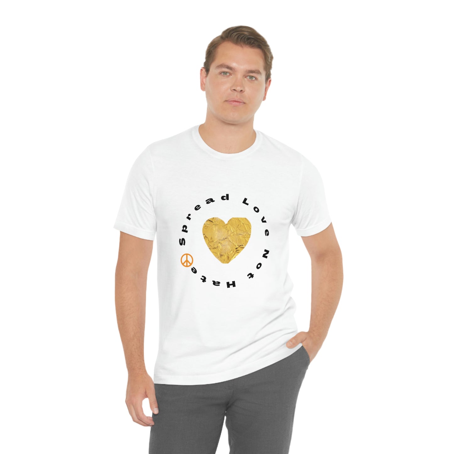 "Spread Love..." Unisex Jersey Short Sleeve Tee