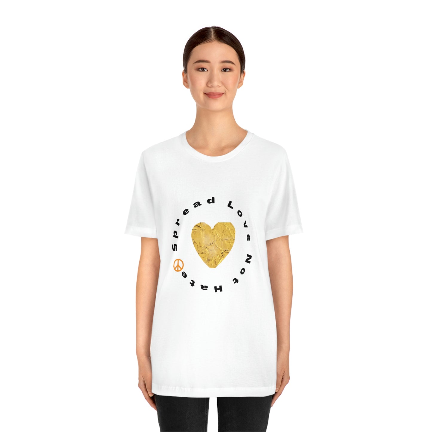 "Spread Love..." Unisex Jersey Short Sleeve Tee