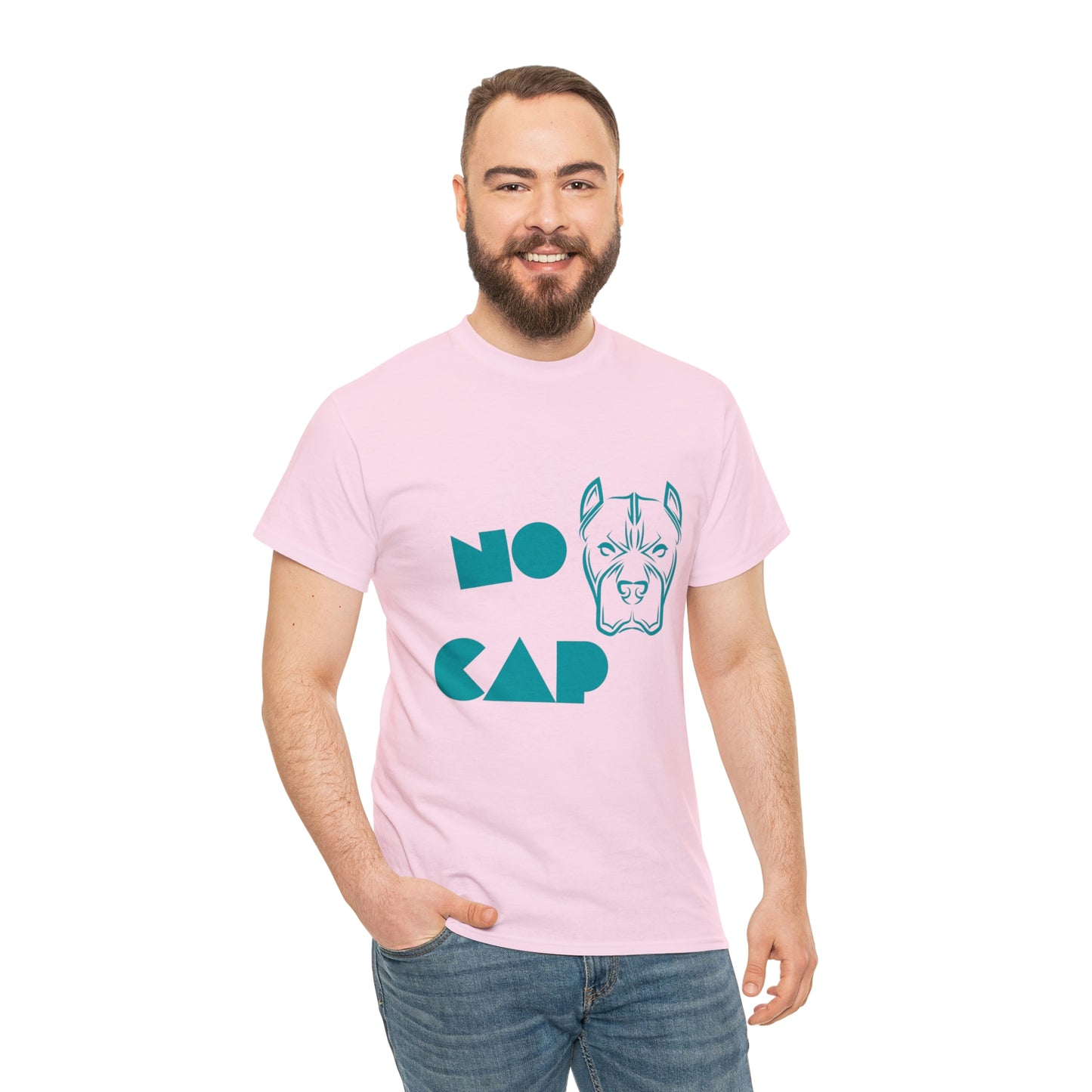 ''NO CAP " Unisex Heavy Cotton Tee