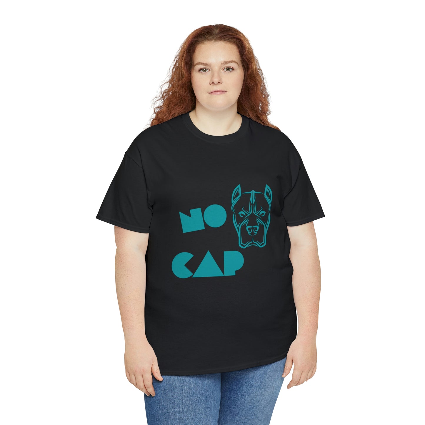 ''NO CAP " Unisex Heavy Cotton Tee