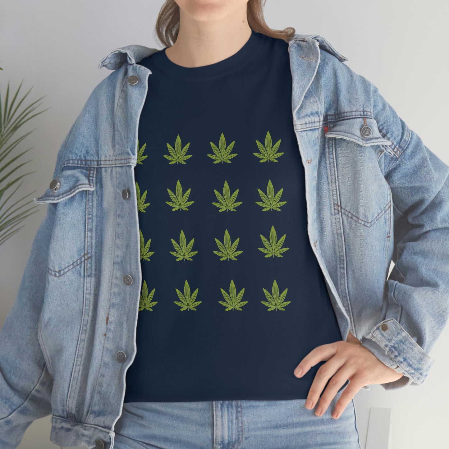 "Weed Print" Unisex Heavy Cotton Tee