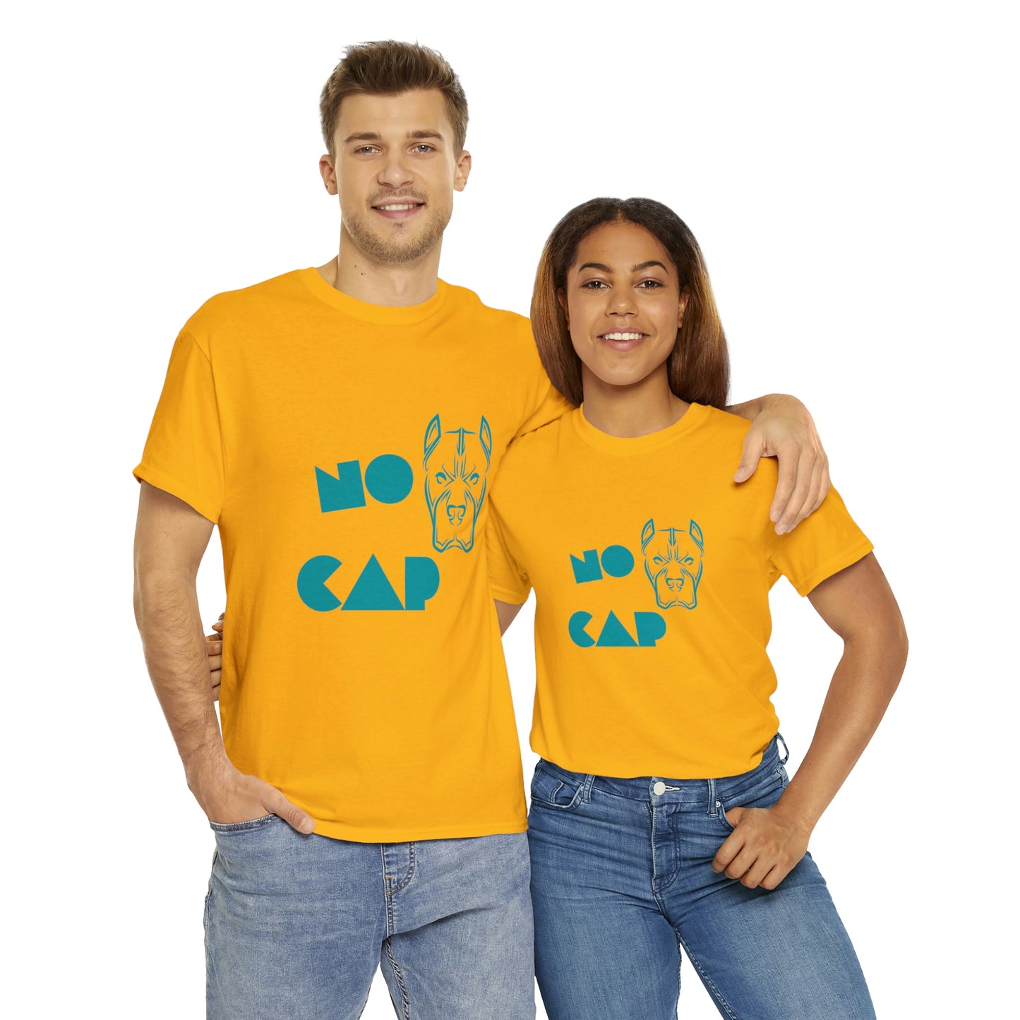 ''NO CAP " Unisex Heavy Cotton Tee