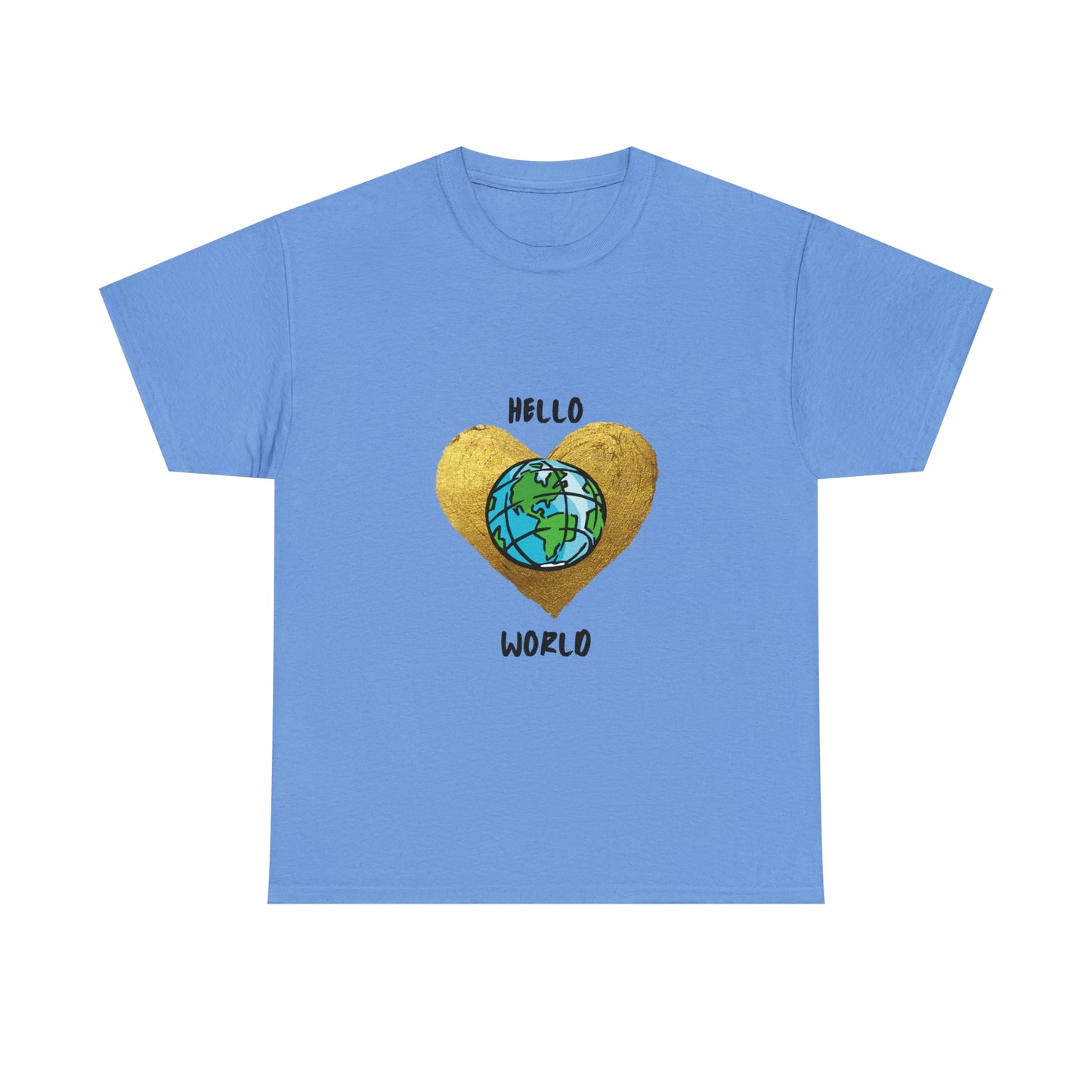 "Hello World" Unisex Heavy Cotton Tee