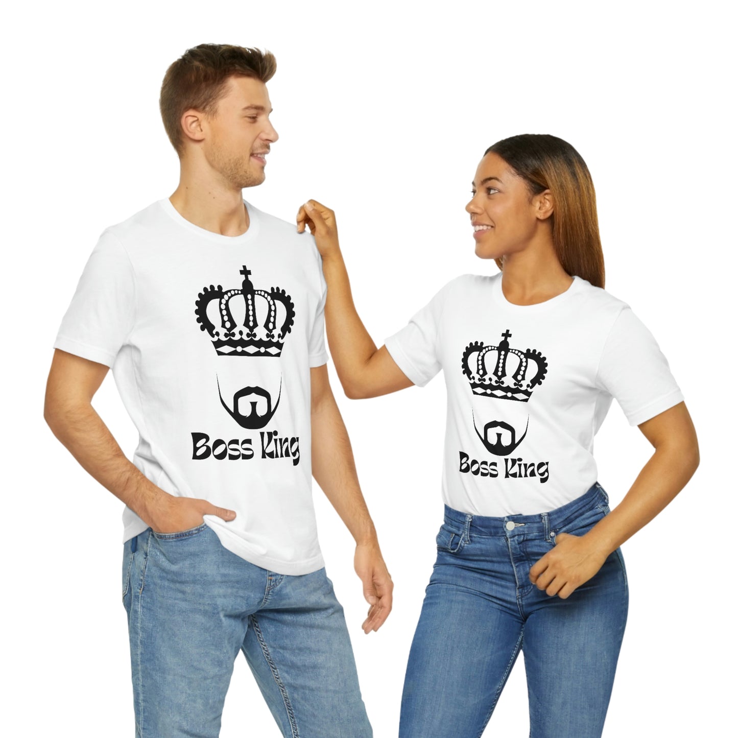 "Boss King" - Unisex Jersey Short Sleeve Tee