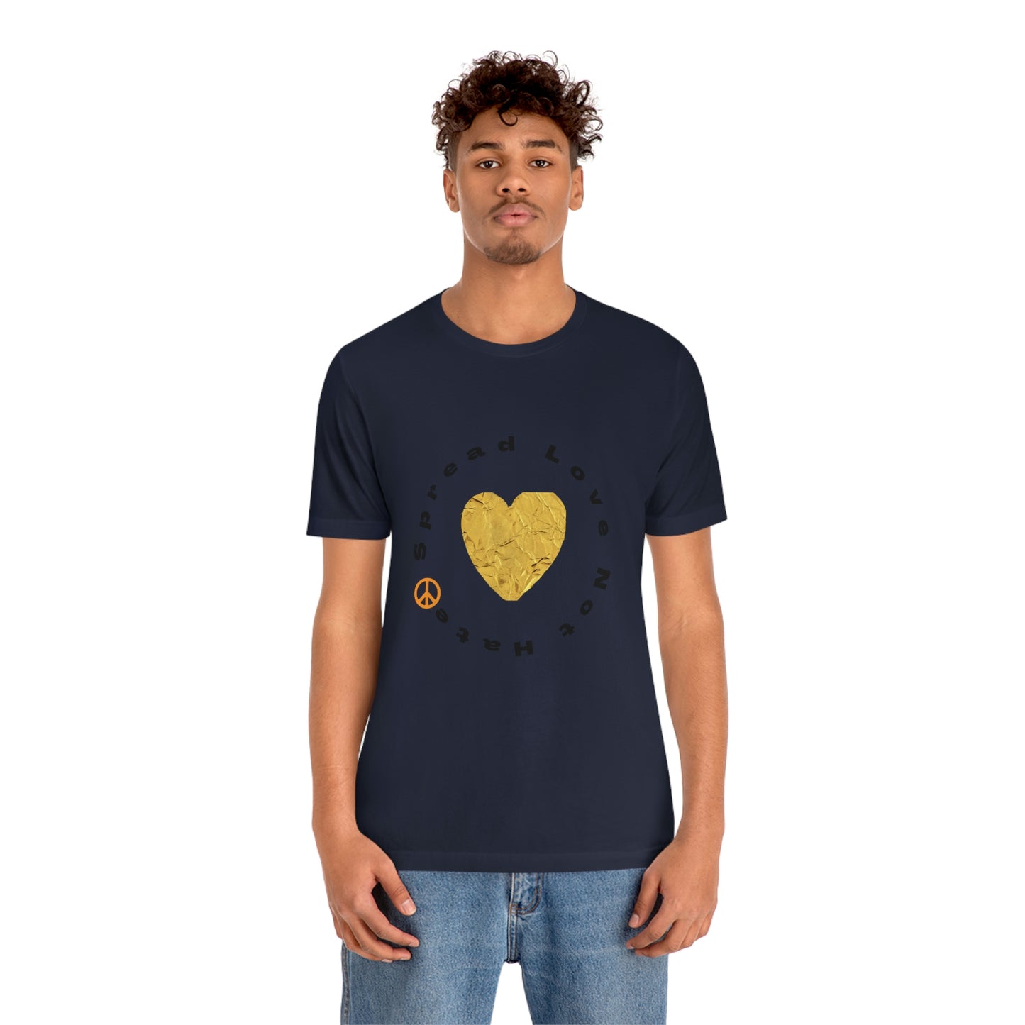"Spread Love..." Unisex Jersey Short Sleeve Tee