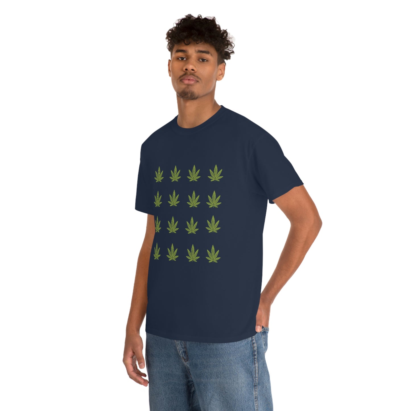 "Weed Print" Unisex Heavy Cotton Tee