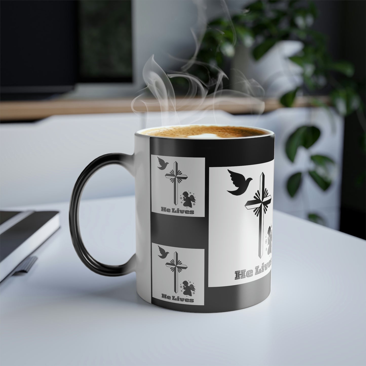 "He Lives" Color Morphing Mug, 11oz