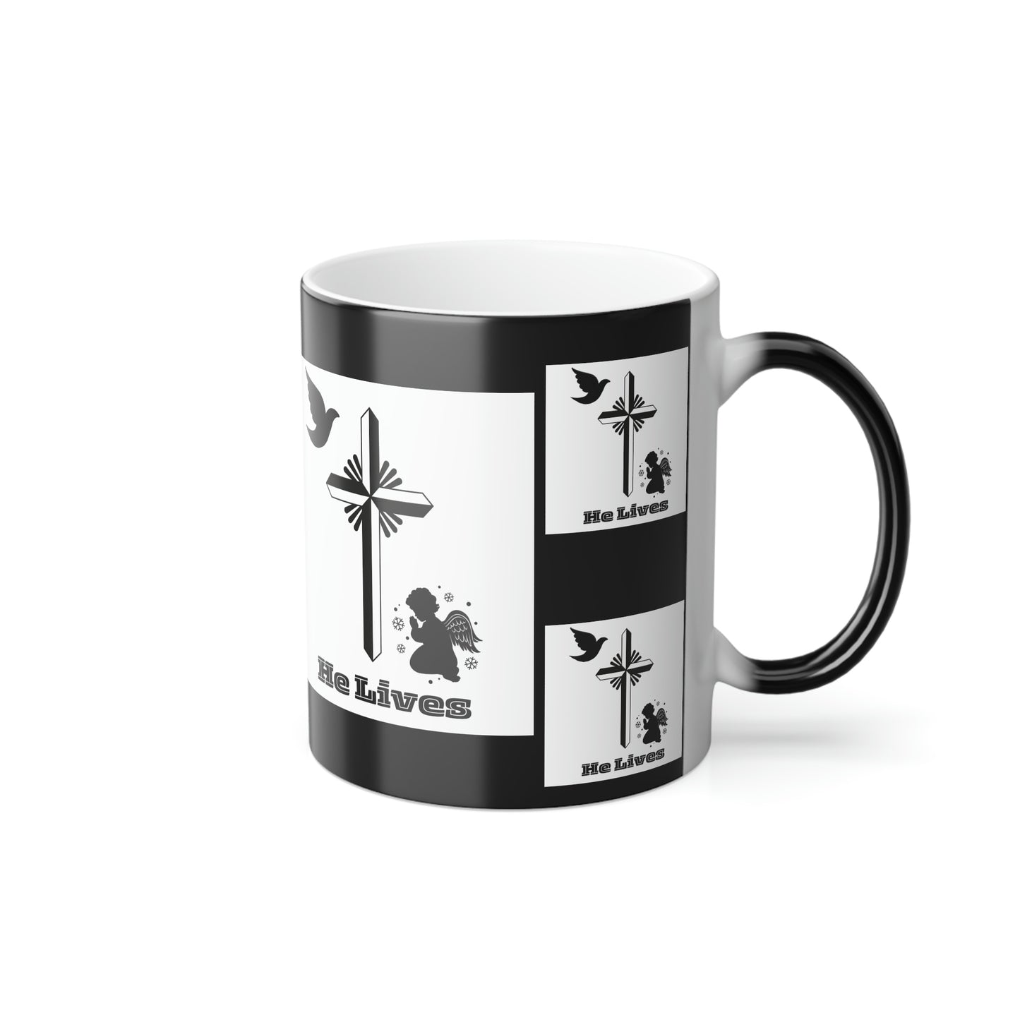 "He Lives" Color Morphing Mug, 11oz