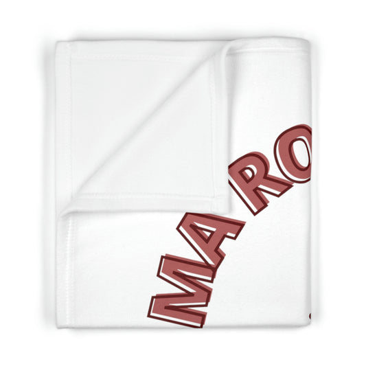 "My Grandma Rocks" - Soft Fleece Baby Blanket