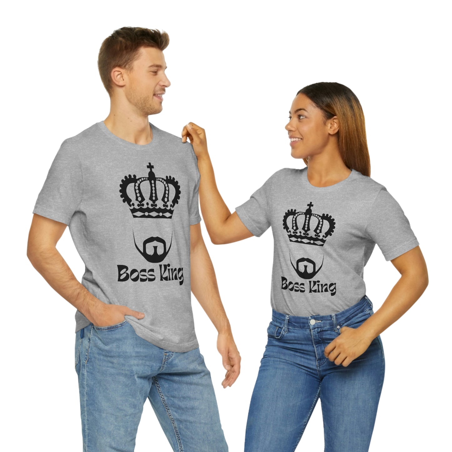 "Boss King" - Unisex Jersey Short Sleeve Tee