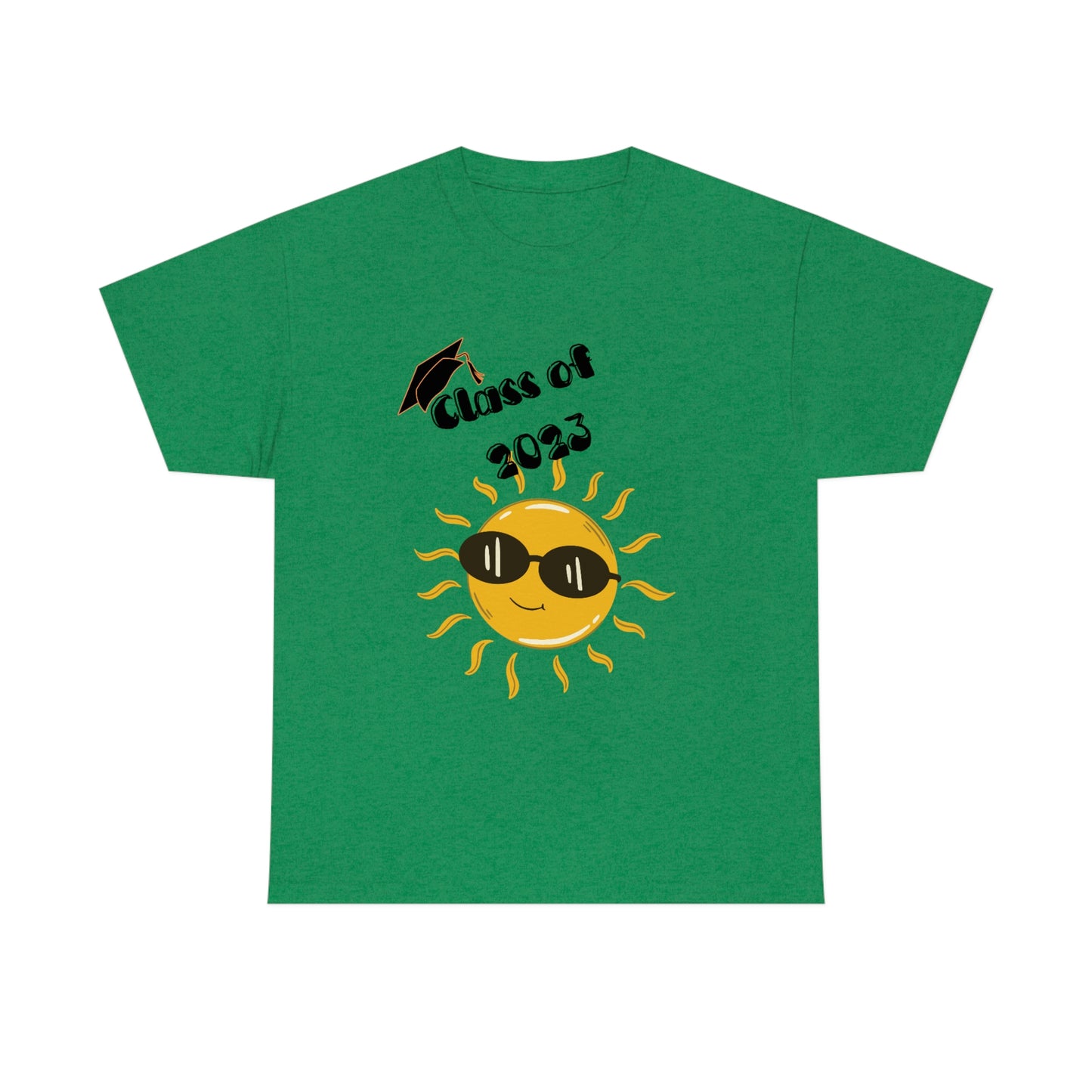 "Class of 2023 Sunshine wearing Shades" Unisex Heavy Cotton Tee
