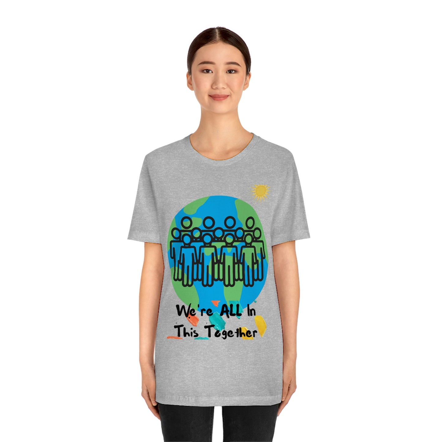 "We're All In This Together" - Unisex Jersey Short Sleeve Tee