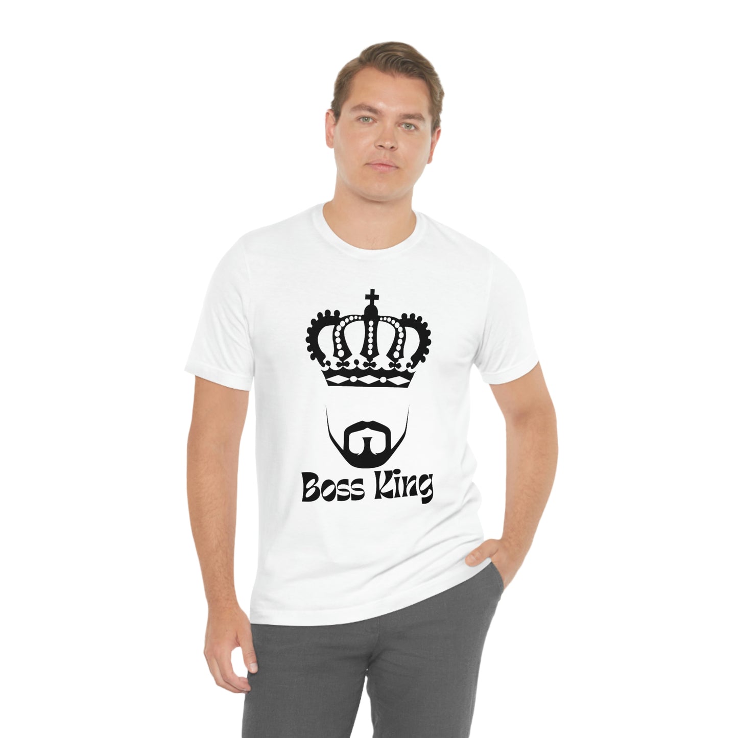"Boss King" - Unisex Jersey Short Sleeve Tee