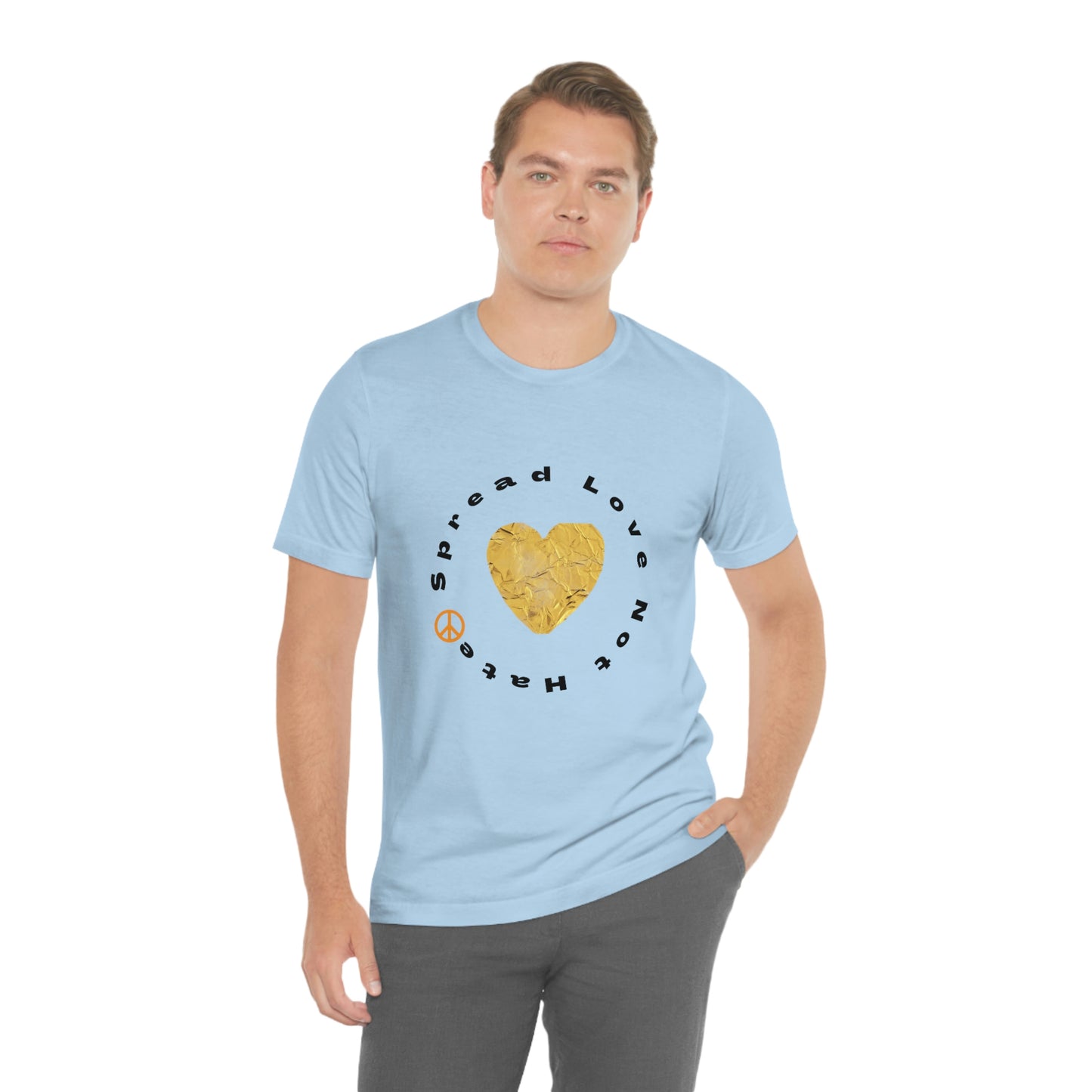 "Spread Love..." Unisex Jersey Short Sleeve Tee