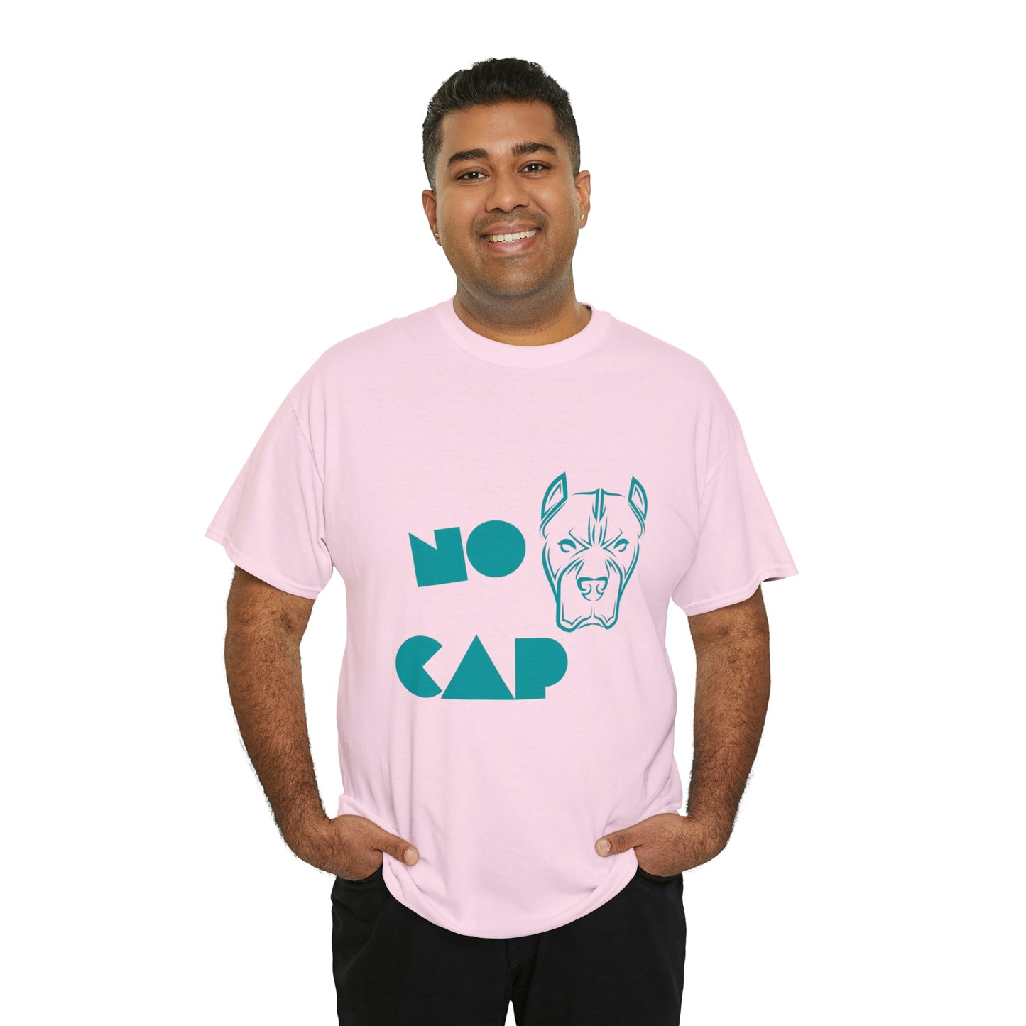 ''NO CAP " Unisex Heavy Cotton Tee