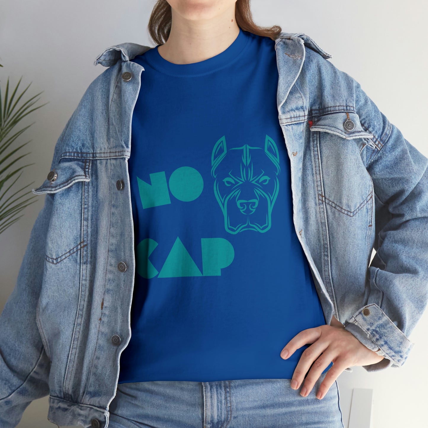 ''NO CAP " Unisex Heavy Cotton Tee