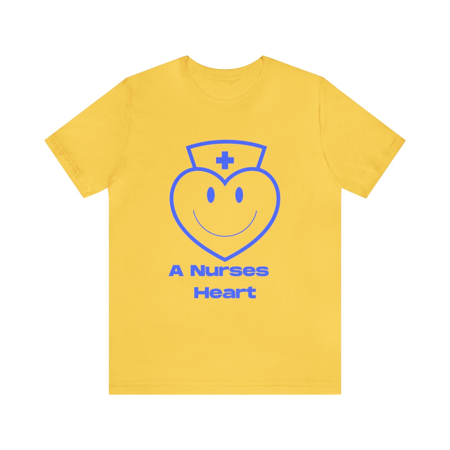 "A Nurses Heart" - Unisex Jersey Short Sleeve Tee