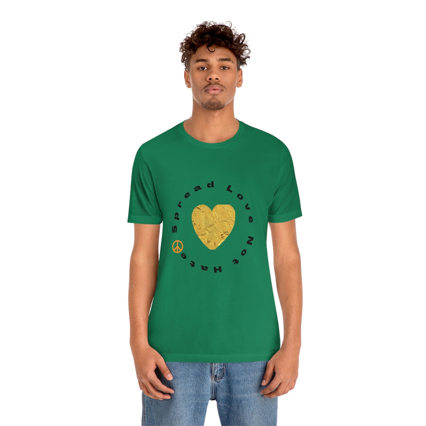 "Spread Love..." Unisex Jersey Short Sleeve Tee