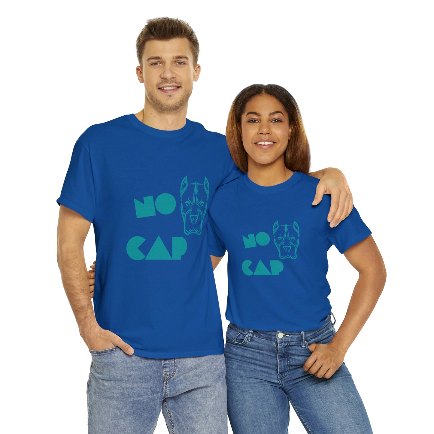 ''NO CAP " Unisex Heavy Cotton Tee