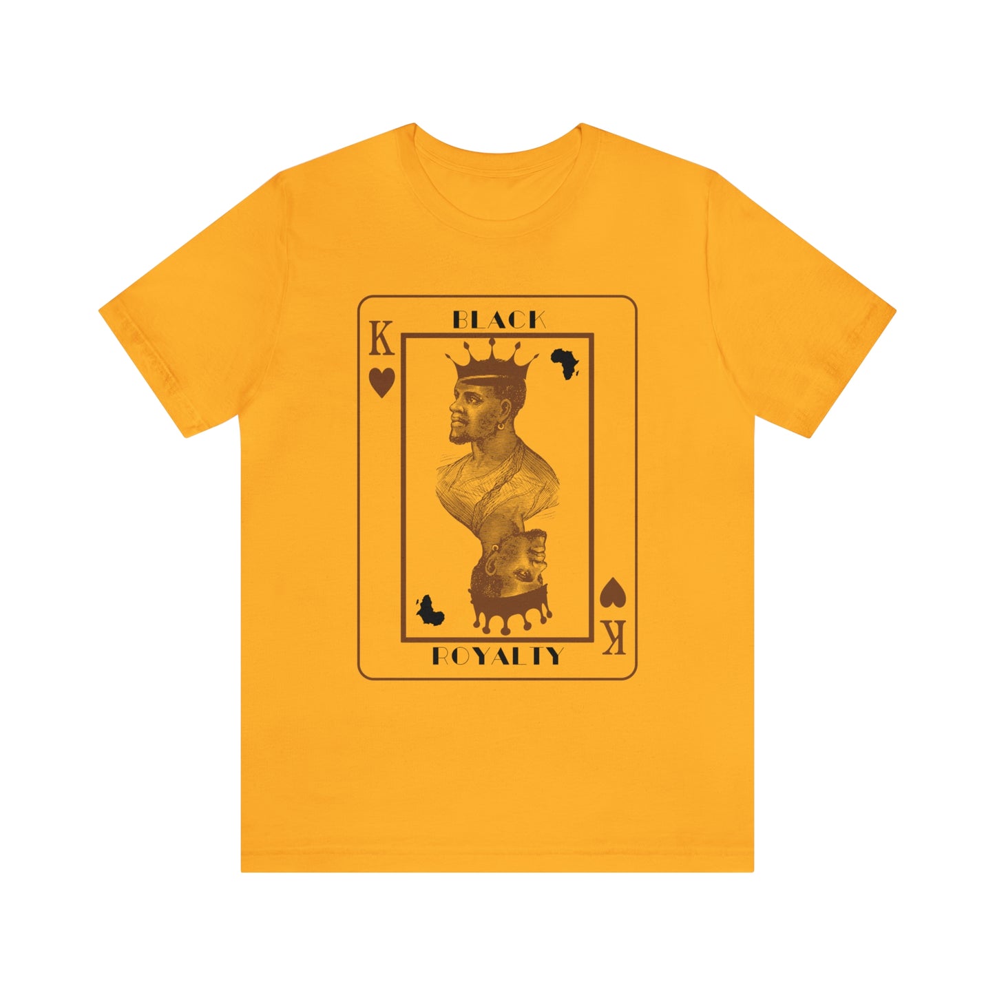 "King - Black Royalty" - Unisex Jersey Short Sleeve Tee