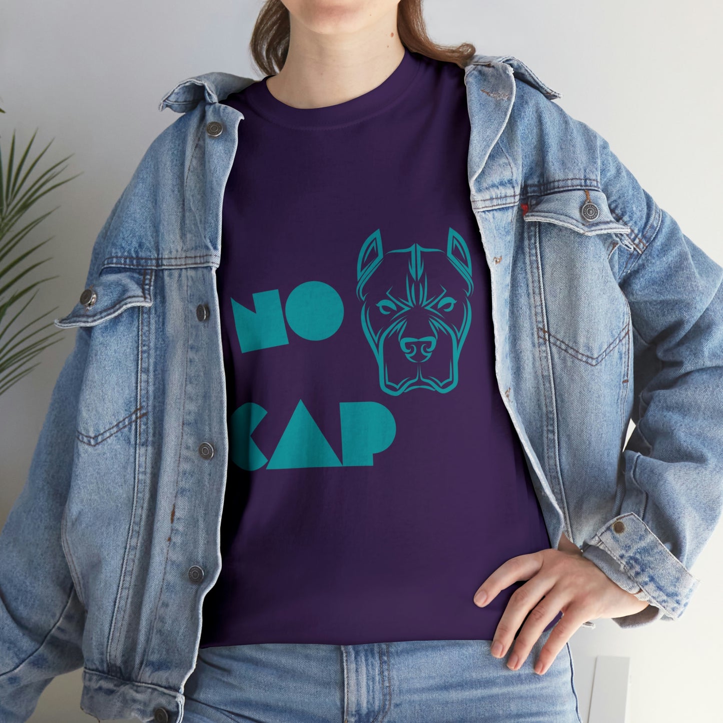 ''NO CAP " Unisex Heavy Cotton Tee