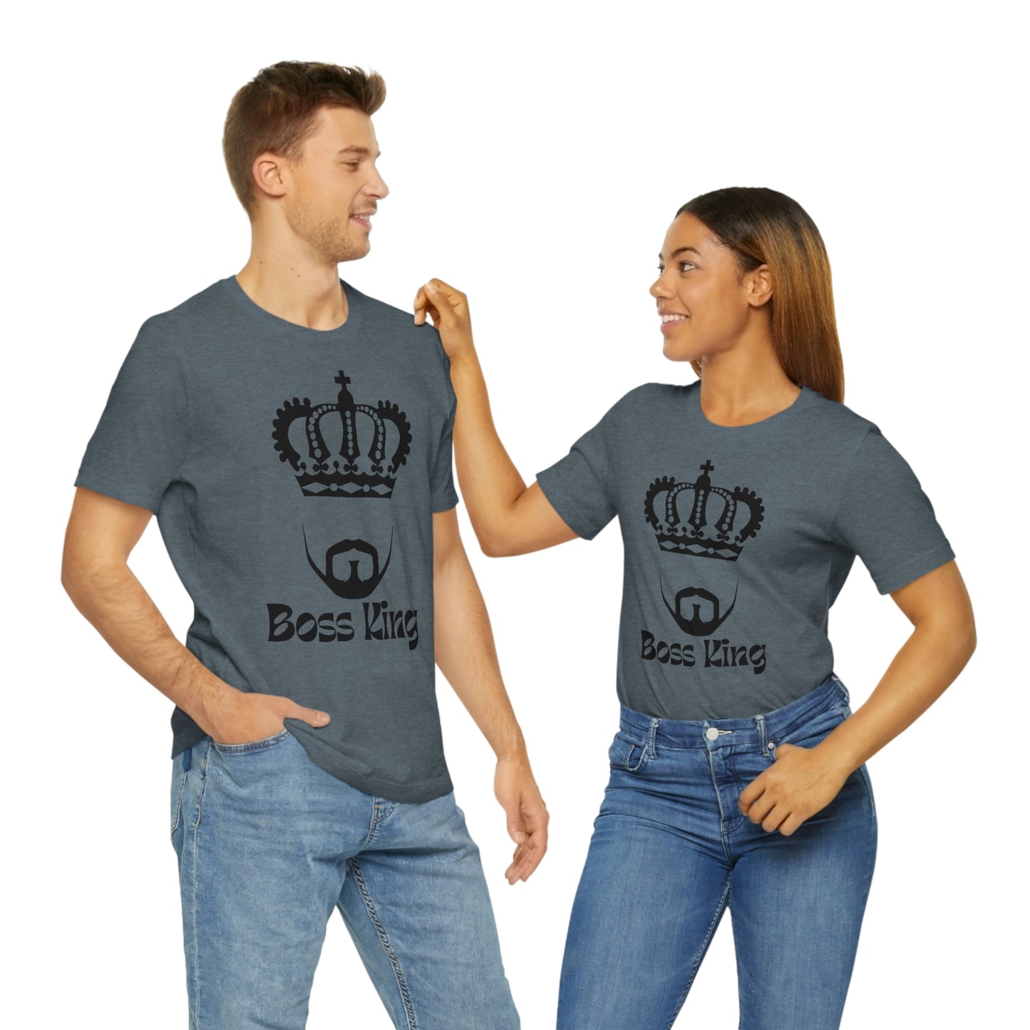 "Boss King" - Unisex Jersey Short Sleeve Tee