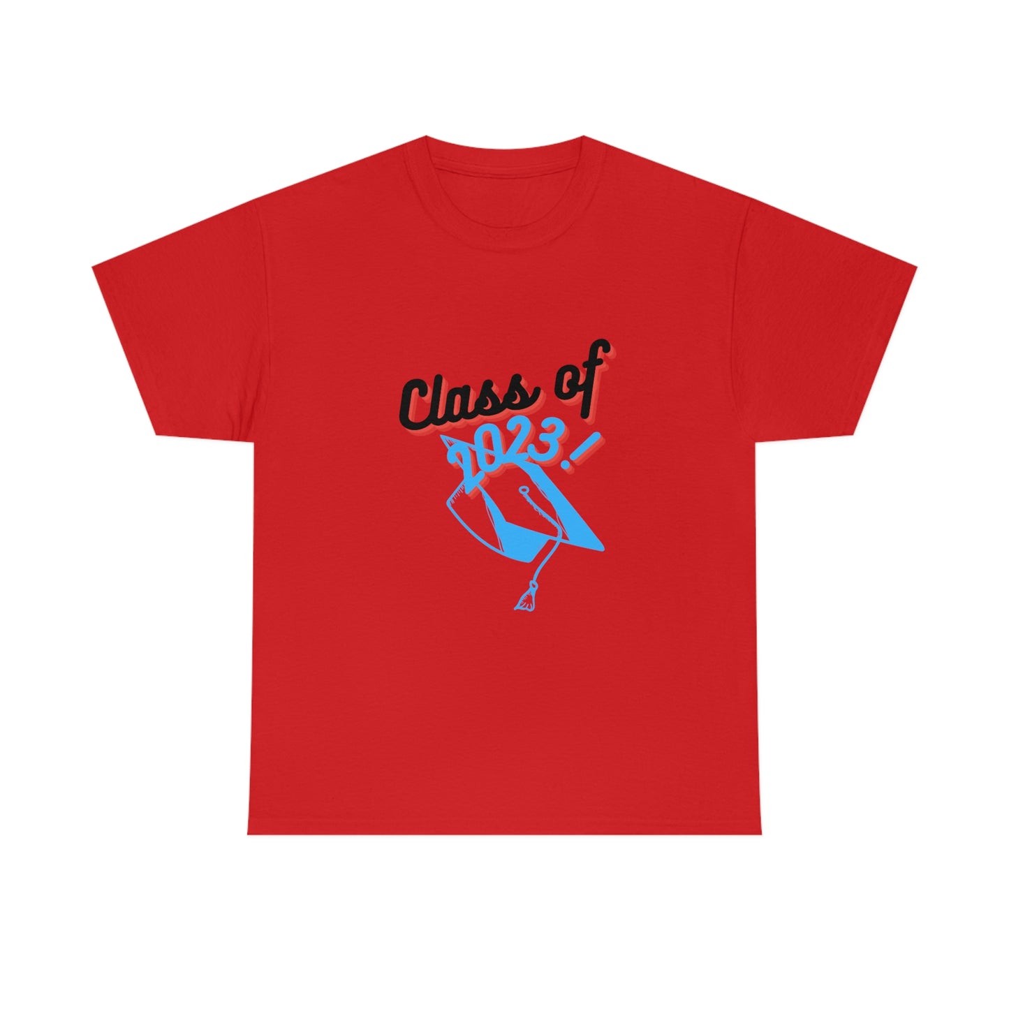 "Class of 2023 Graduation Cap": 2023 Graduate:  Unisex Heavy Cotton Tee