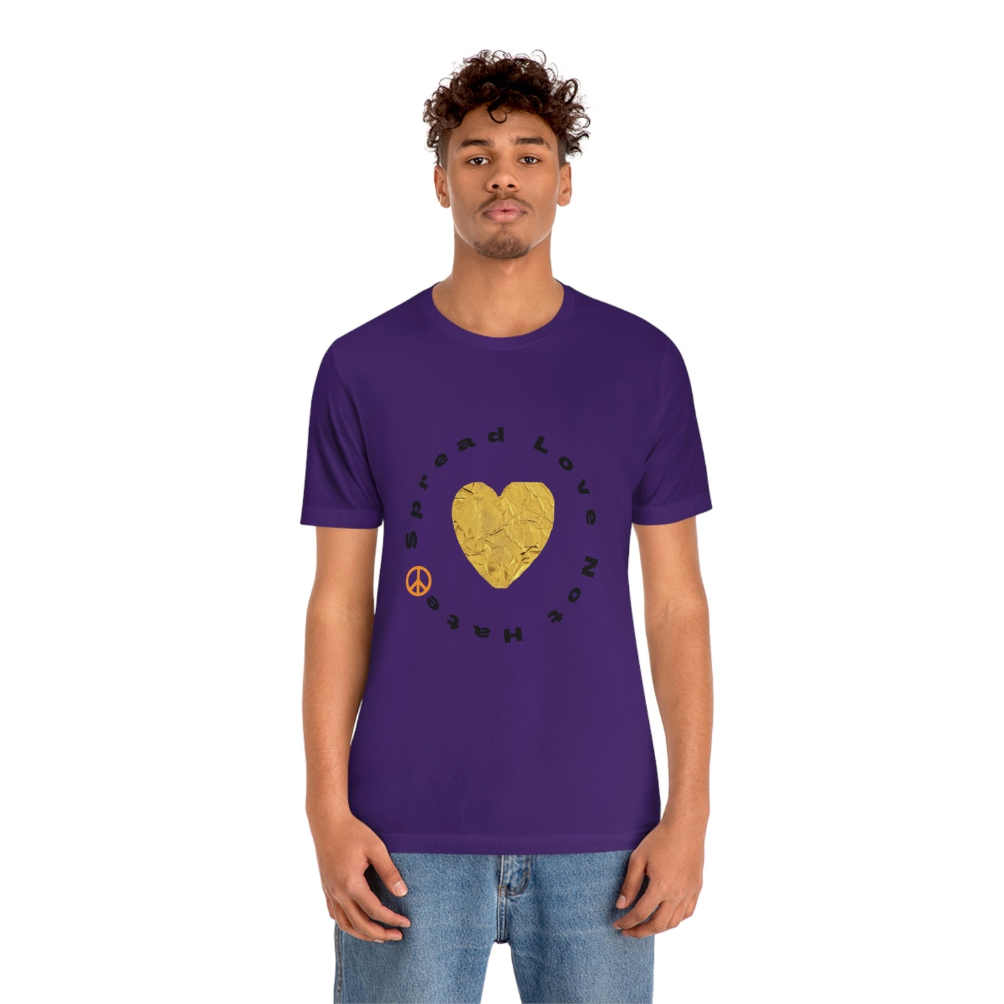 "Spread Love..." Unisex Jersey Short Sleeve Tee