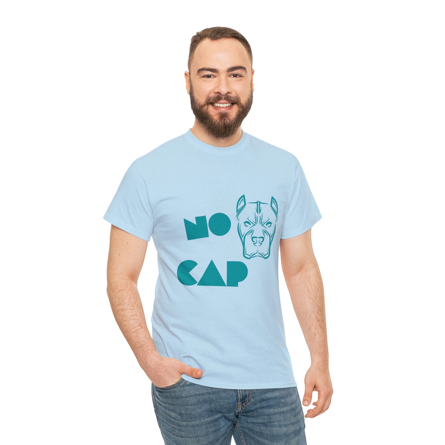 ''NO CAP " Unisex Heavy Cotton Tee