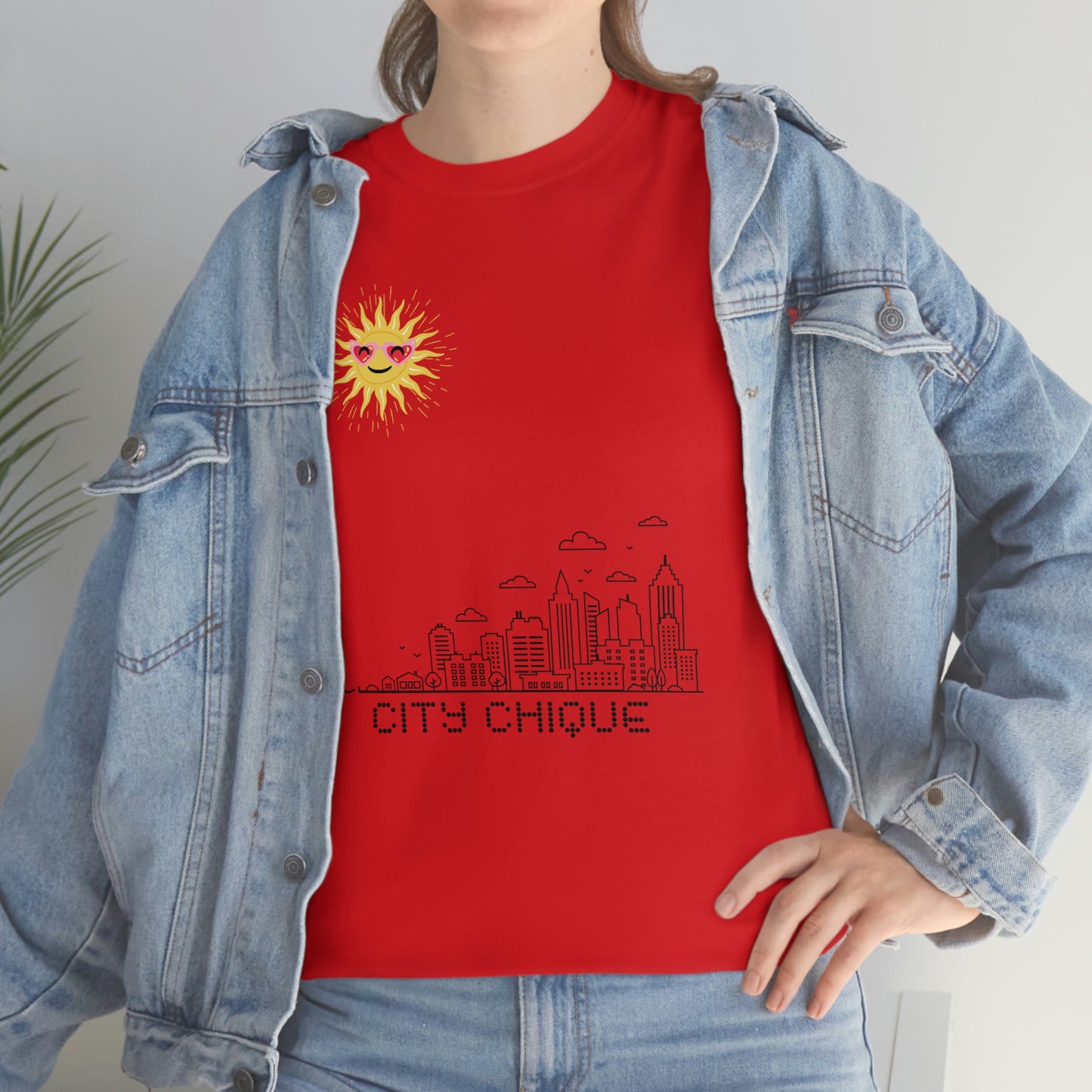 "City Chic" Unisex Heavy Cotton Tee