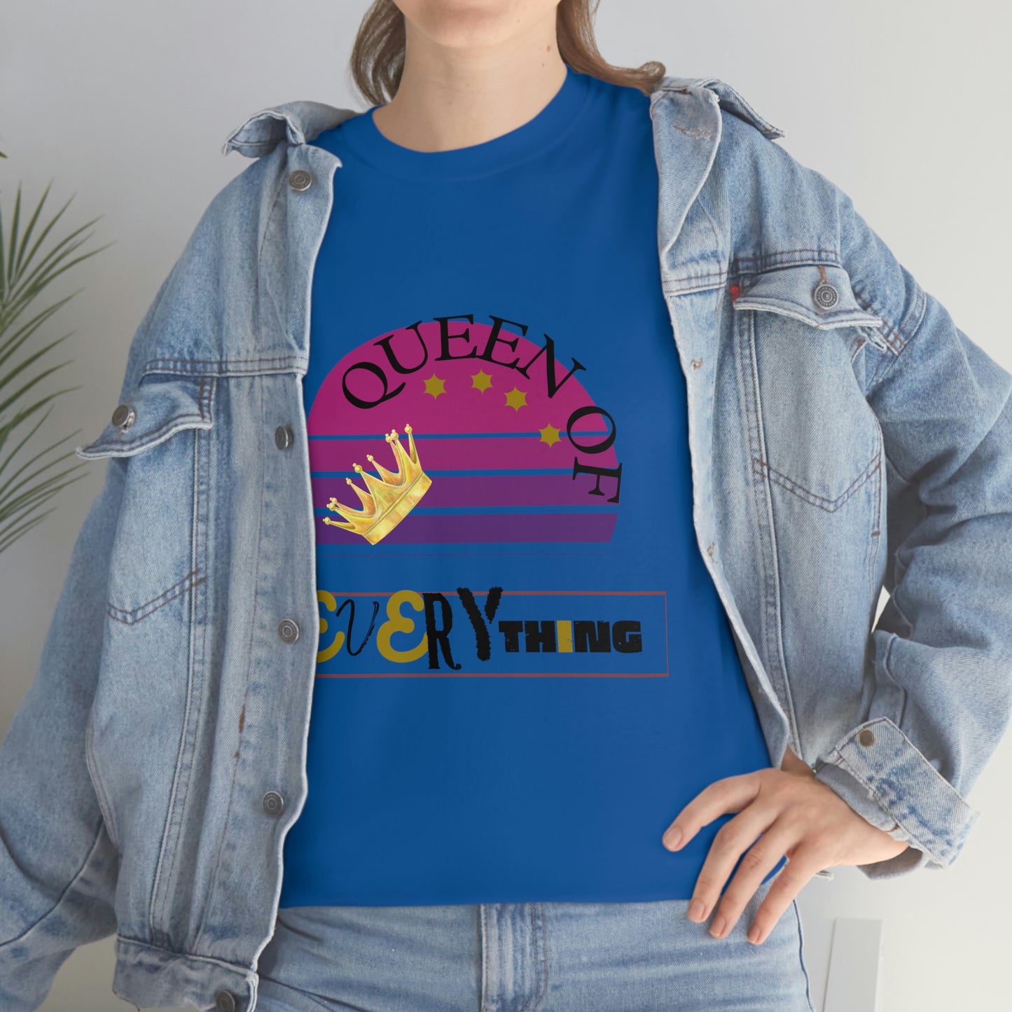 "Queen of Everything" - Unisex Heavy Cotton Tee