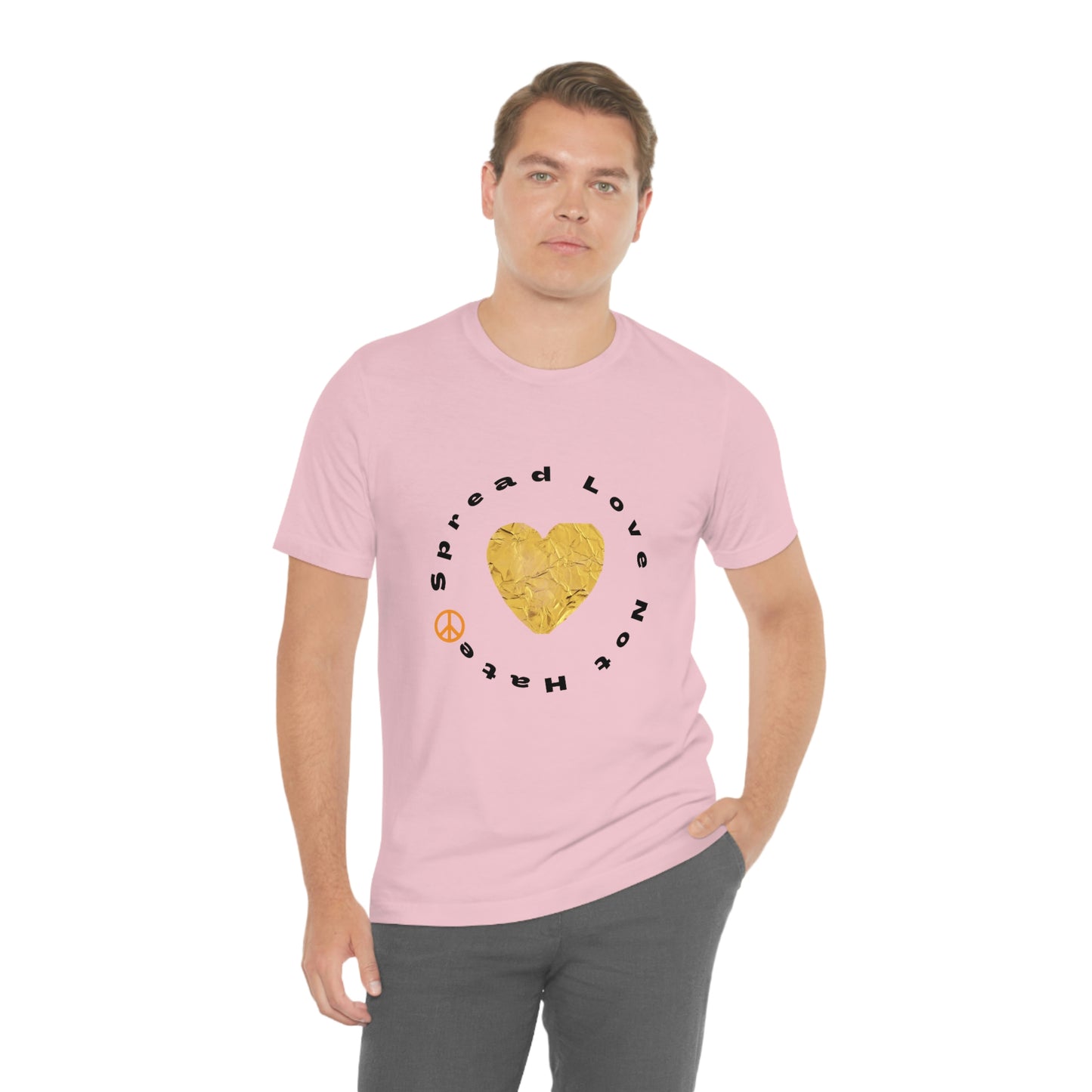 "Spread Love..." Unisex Jersey Short Sleeve Tee