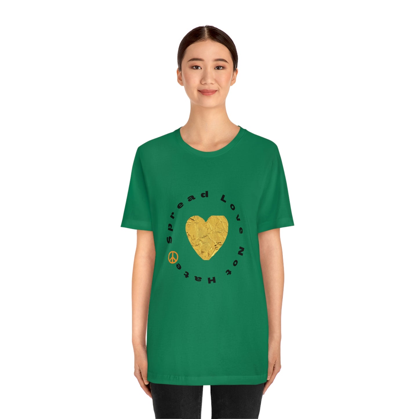 "Spread Love..." Unisex Jersey Short Sleeve Tee