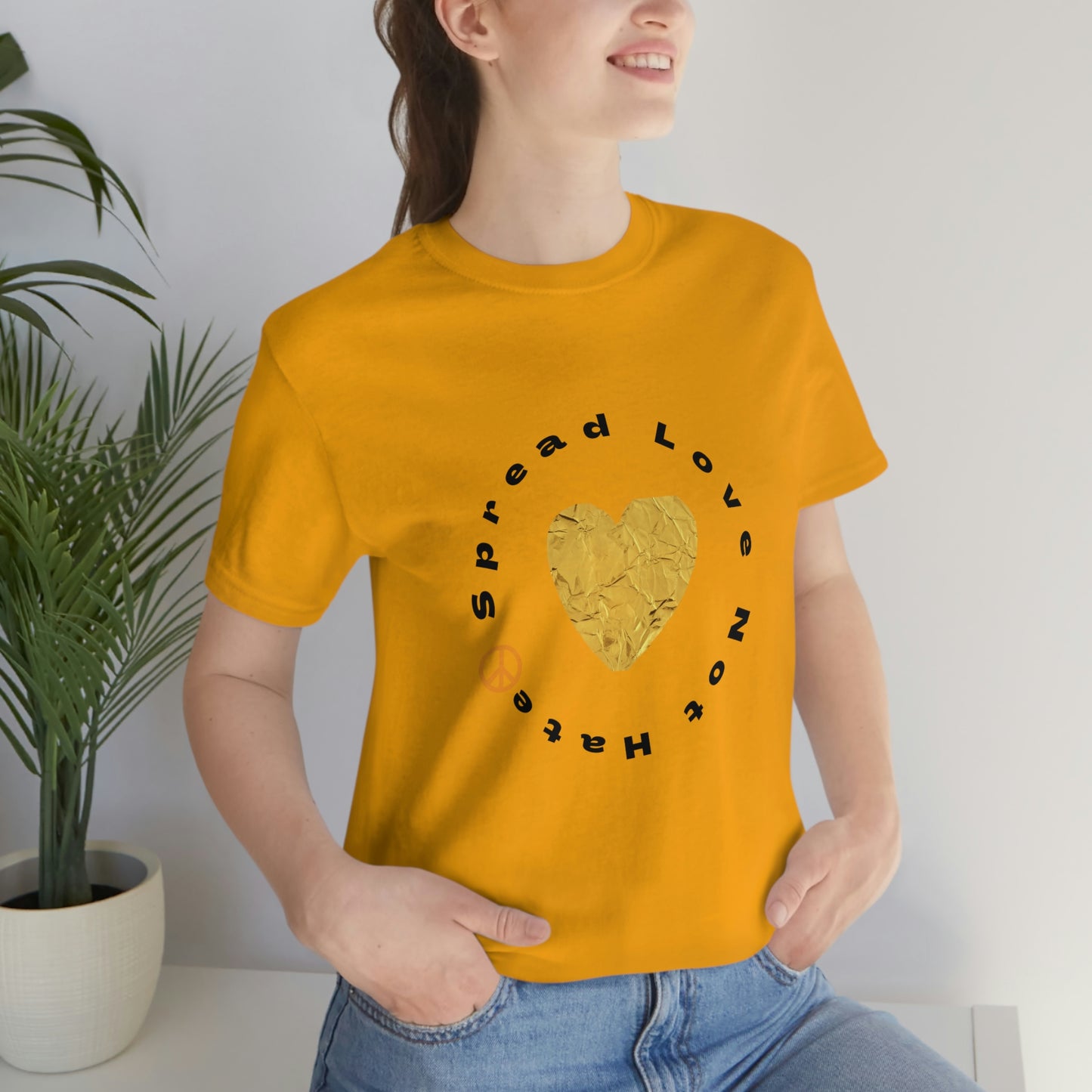 "Spread Love..." Unisex Jersey Short Sleeve Tee