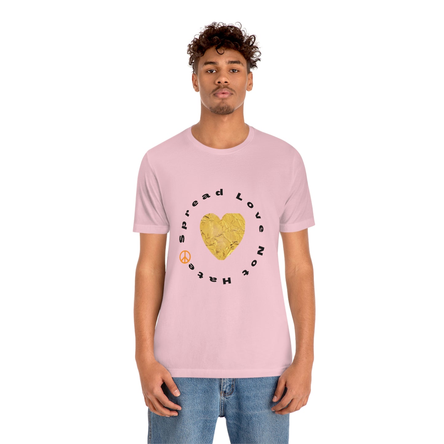 "Spread Love..." Unisex Jersey Short Sleeve Tee